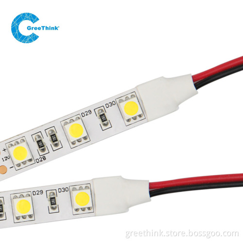 12v 2700k 5050 smd led light strip waterproof